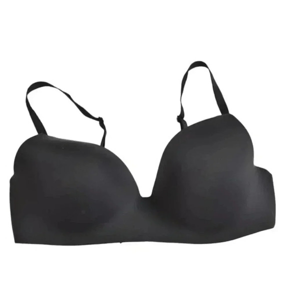 Victoria's Secret Lightly Lined Wireless T-Shirt Bra Black Size 38D - Picture 9 of 9